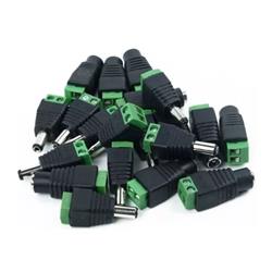 PACK 100 U PLUG ALIMENTACIÓN MACHO