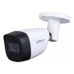 CAMARA DAHUA BULLET HFW1200CMP-A 2MP AUDIO EXTERIOR 2.8 IR METALICA