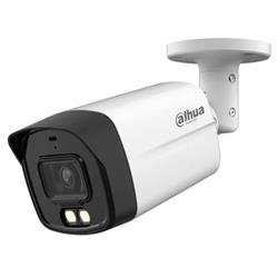 CÁMARA BULLET DAHUA HFW1200TLMP 2MP AUDIO MIC ILUMINACION DUAL FULL COLOR INFRARROJO