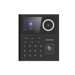 CONTROL DE ACCESO Y HORARIO HIKVISION CON RECONOCIMIENTO FACIAL, HUELLA Y TARJETA