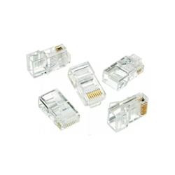 FICHA CONECTOR RJ45 MACHO X 500U.